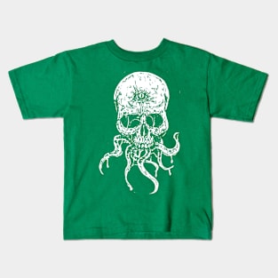 Skull with tentacles Kids T-Shirt